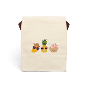 Chill Out Canvas Lunch Bag With Strap