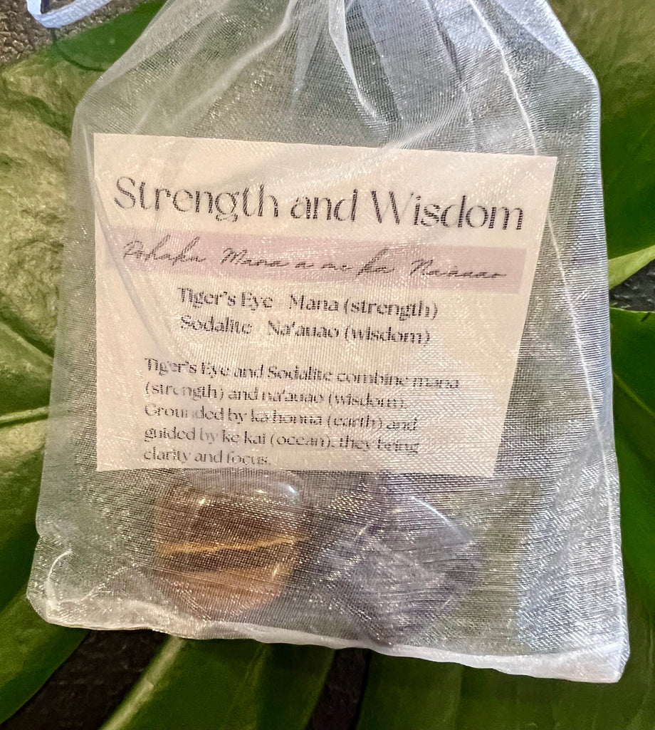 Tiger’s Eye and Sodalite: Stones of Strength and Wisdom (Pōhaku o ka Mana a me ka Naʻauao)