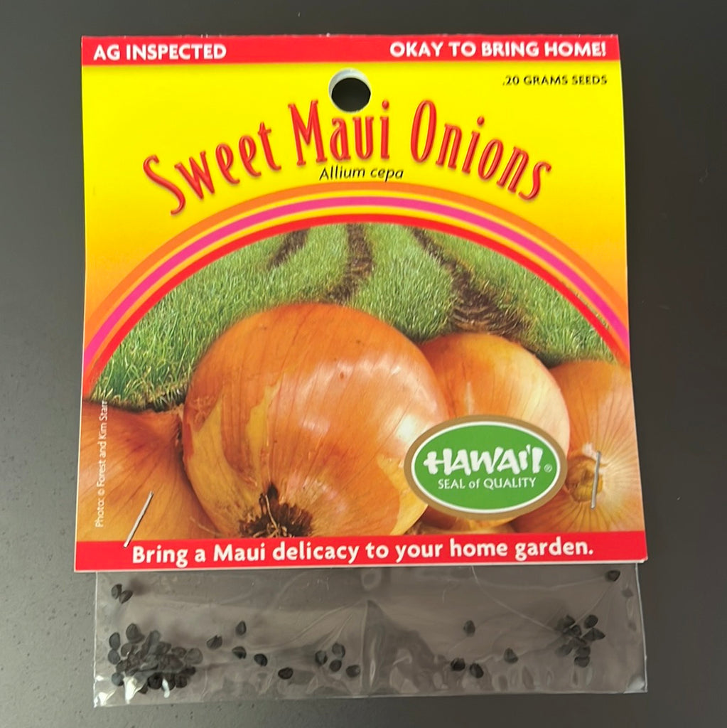 Seeds - Sweet Maui Onions