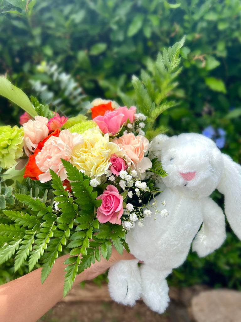 Easter Bouquet and Bunny