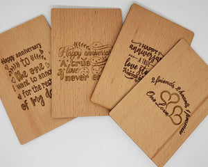 Wooden Greeting Cards